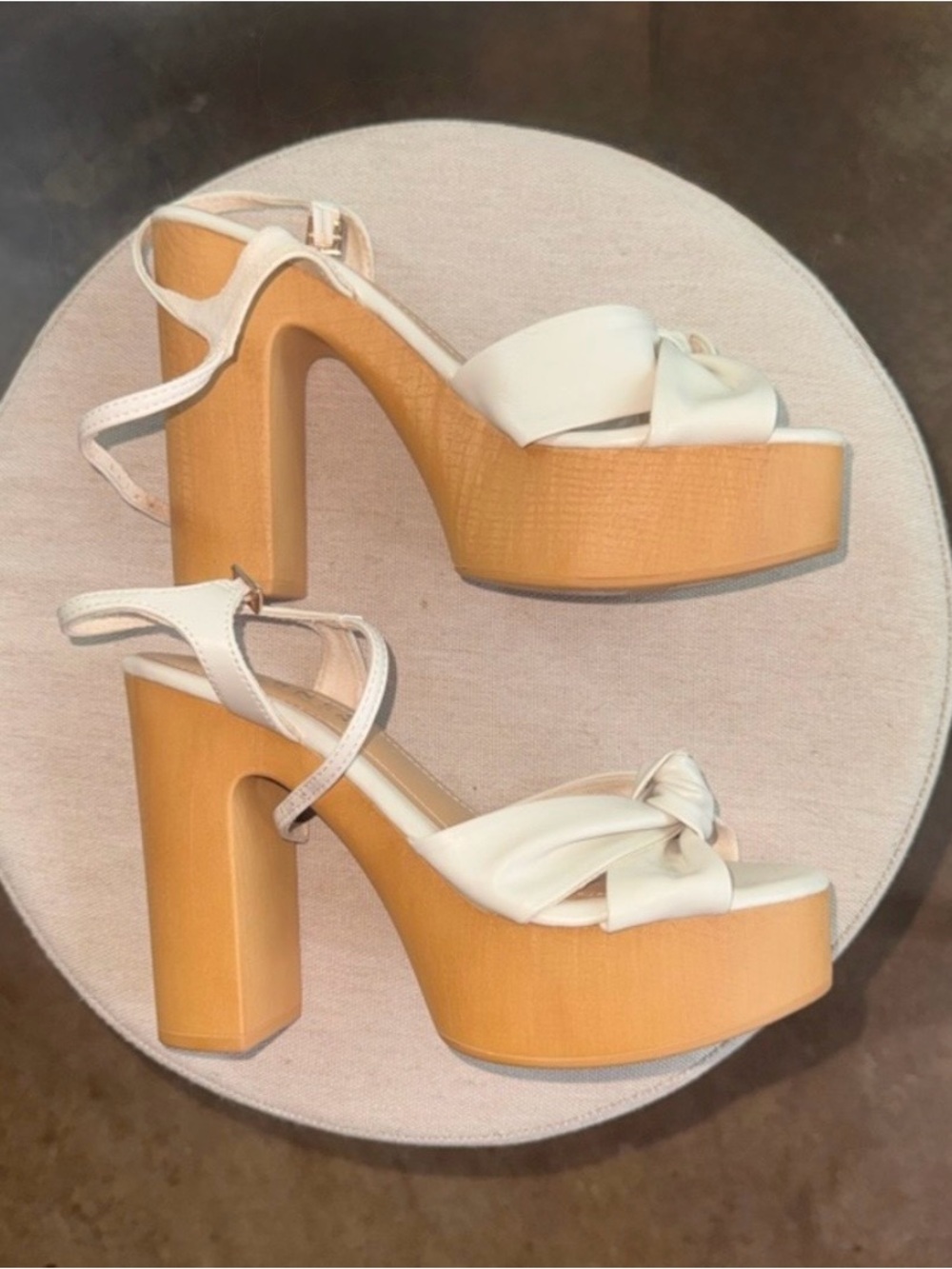 Journee Platform Sandals-WORN ONCE